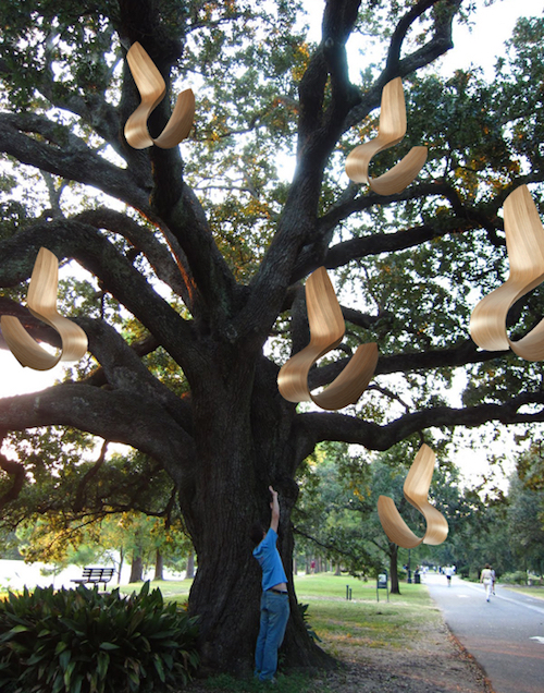 Thomas Frey Futurist Speaker inventing the rocking chair tree