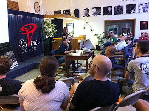 Thomas Frey Futurist Speaker DaVinci Coders Demo Day