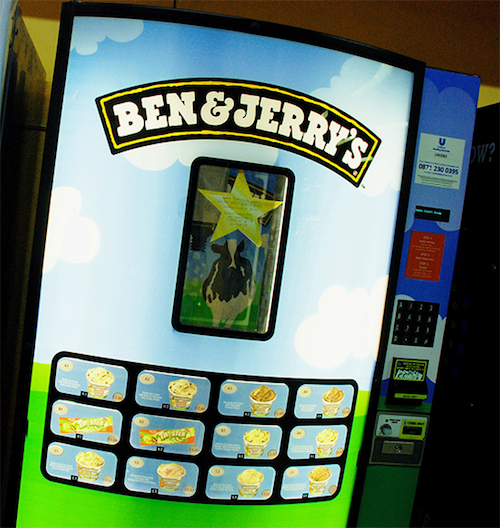 Thomas Frey Futurist Speaker Ben & Jerry’s Ice Cream Machine