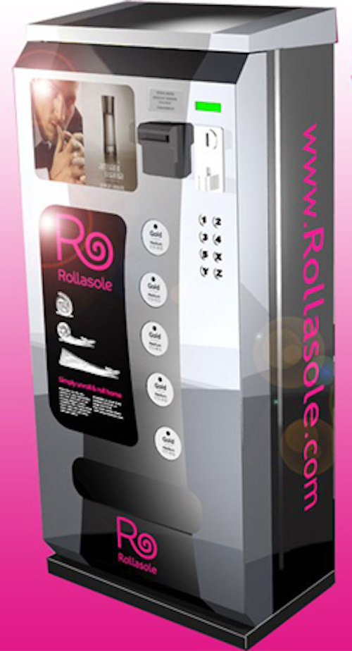 thomas-frey-futurist-speaker-britain’s-rollasoles-and-afterheels-machine-dispenses-flat-shoes-for-women-who’s-feet-hurt Thomas Frey Futurist Speaker Britain's Rollasoles and Afterheels machine dispenses flat shoes for women who's feet hurt