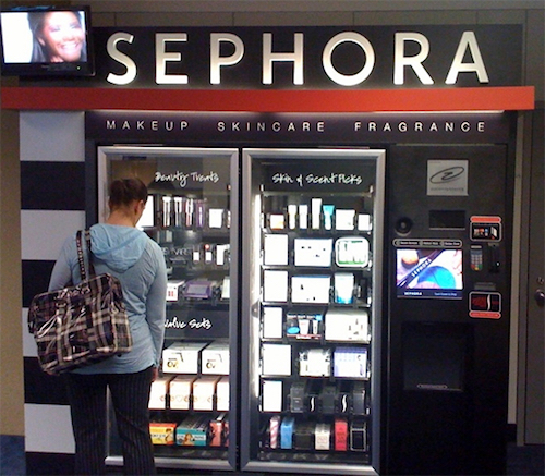 Thomas Frey Futurist Speaker Sephora cosmetic and makeup vending machine