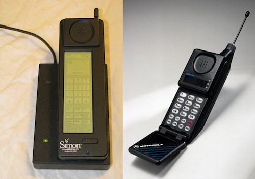 Thomas Frey Futurist Speaker The IBM Simon Personal Communicator and the Motorola MicroTAC