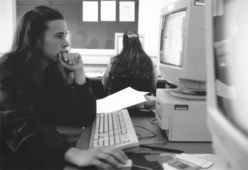 Thomas Frey Futurist Speaker Typical teen geek in 1994