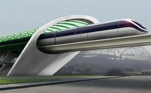 Thomas Frey Futurist Speaker Hyperloop station