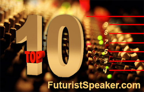 Thomas Frey Futurist Speaker top 10 most influential column in 2014