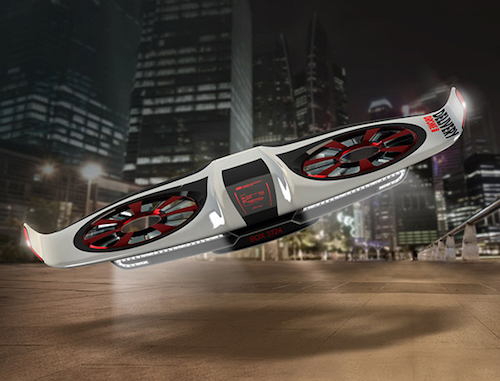 Thomas Frey Futurist Speaker concept delivery drone with both fixed wing-vertical takeoff capabilities