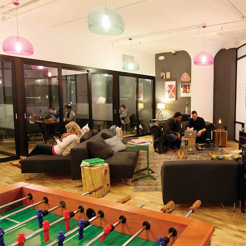Thomas Frey Futurist Speaker Game rooms are common in coworking spaces