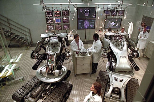 Thomas Frey Futurist Speaker Military robot laboratory